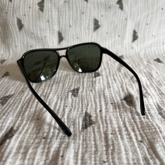 Vintage  Ray Ban CATS Aviator Sunglasses Black - Picture 7 of 9